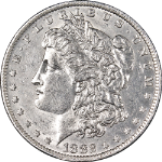 1882-O/S Morgan Silver Dollar Strong