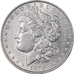 1878-P Reverse &#39;79 Morgan Silver Dollar