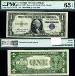 FR. 1613 N* $1 1935-D Silver Certificate *-B Block Gem PMG CU65 EPQ Star
