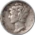 1925-D Mercury Dime