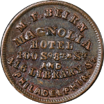 M.F. Beirn Hotel Philadelphia PA - 750E-1A - R.2 - Store Card