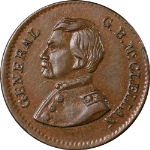 General McClellan - U.S. Copper - Store Card