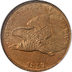 1857 Flying Eagle Cent ANACS MS61 Nice Eye Appeal Nice Strike