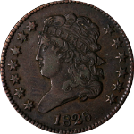 1826 Half Cent