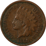 1868 Indian Cent