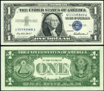 FR. 1619 $1 1957 Silver Certificate U55595569A Gem CU