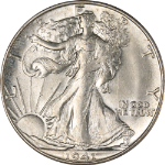 1941-S Walking Liberty Half