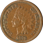 1876 Indian Cent