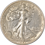 1921-P Walking Liberty Half XF/AU Details Key Date Nice Eye Appeal Nice Strike