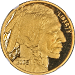 2008-W Buffalo Gold $50 NGC PF70 Ultra Cameo Brown Label