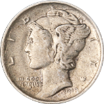 1918-D Mercury Dime