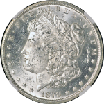1878-CC Morgan Silver Dollar NGC MS62 Blast White Great Eye Appeal
