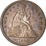 1841 Seated Liberty Dollar Nice AU Nice Eye Appeal Nice Luster Nice Strike