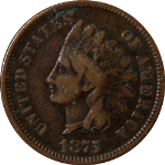 1875 Indian Cent