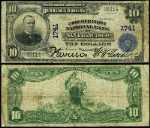 San Francisco CA-California $10 1902-PB National Bank Ch #1741 Crocker FNB Fine