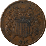 1865 Two (2) Cent Piece