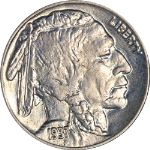 1937-P Buffalo Nickel