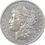 1882-O/S Morgan Silver Dollar Early Die State VAM 4 Recessed Nice AU/BU