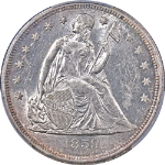1859-O Seated Liberty Dollar PCGS MS61 Great Eye Appeal Nice Strike