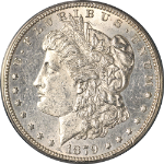 1879-S Rev 78 Morgan Silver Dollar ANACS MS62 Blast White Great Eye Appeal