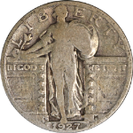 1927-S Standing Liberty Quarter