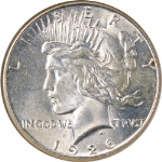 1926-S Peace Dollar NGC MS64 Great Eye Appeal Strong Strike