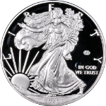 2020 Silver American Eagle $1 End of World War II 75th Anniversary One Ounce PR
