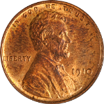 1910-P Lincoln Cent