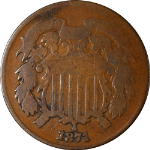 1871 Two (2) Cent Piece