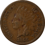 1866 Indian Cent