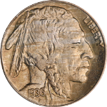 1936-S Buffalo Nickel