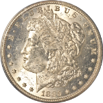 1885-CC Morgan Silver Dollar ANACS MS62 Blast White Great Eye Appeal