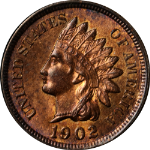 1902 Indian Cent