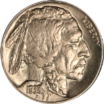 1938-D/D Buffalo Nickel