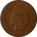 1866 Indian Cent