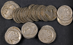1923- Buffalo Nickels - Worn Dates But Identifiable - 40 Coin Bulk Lot