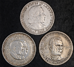 1893,1946,1951- US Commemorative Half Dollar 3 Coin Bulk Lot
