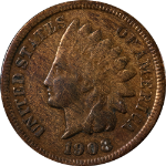 1908-S Indian Cent - Key Date