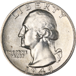 1949-D Washington Quarter