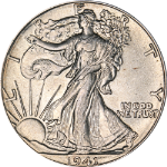 1941-P Walking Liberty Half