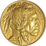 2007 Buffalo Gold $50 ICG MS70 First Strike Coin