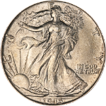 1945-P Walking Liberty Half