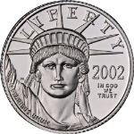 2002-W Platinum American Eagle $10 Proof Bullion Coin - OGP COA - STOCK