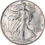 1942-P Walking Liberty Half