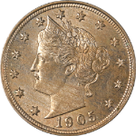 1905 Liberty V Nickel