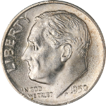 1950-S Roosevelt Dime