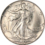 1945-P Walking Liberty Half