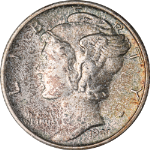 1944-S Mercury Dime