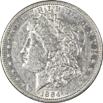 1884-S Morgan Silver Dollar Choice AU Great Eye Appeal Strong Strike