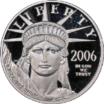 2006-W Platinum American Eagle $50 Proof Bullion Coin - OGP COA - STOCK
